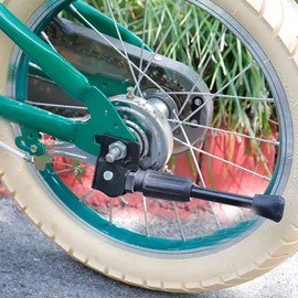 Kids Cycling | Anti-Slip Kickstands Foot,Non Slip Side Stand Support, Rustproof Metal Cycling Support, Metal Cycling Stand for Cycling