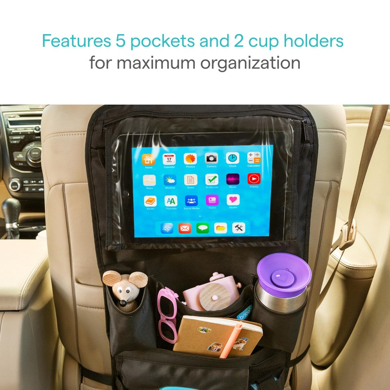 Munchkin® Brica® Car Backseat Organizer™ with Tablet Holder and Wipes