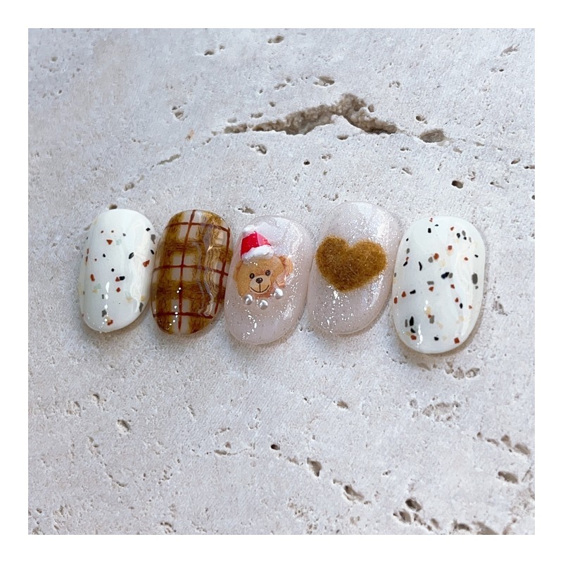 Pure J [x-mas collection 2] Terrazzo Santa ⋆* - Square