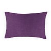 100% Brushed Cotton Soft Flannelette Pillowcase Pair Pillow Cover (Purple)