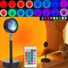 Ambient Projector Lamp 16 Colors 180° Rotatable Remote Control RGB