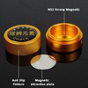 PESSILIN Pool Chalk Holder Round Shaped Practical Tool Billiards Accessories