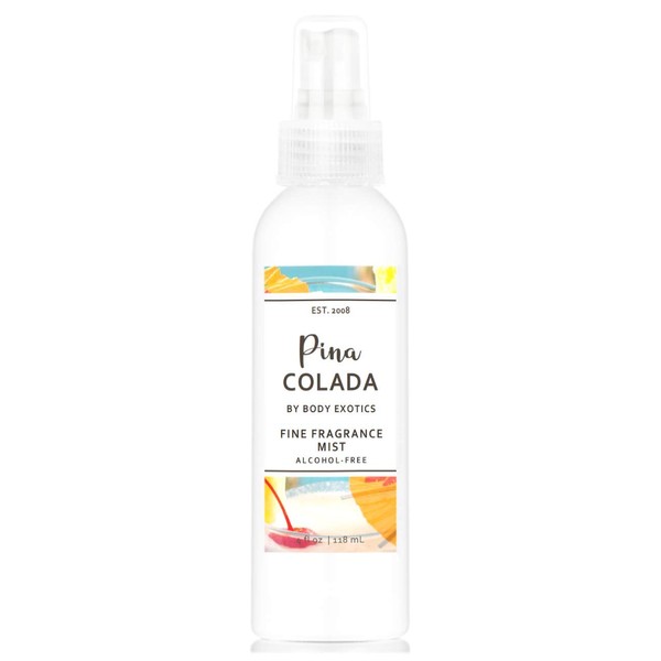 Pina Colada Perfume Fine Fragrance Mist by Body Exotics 4