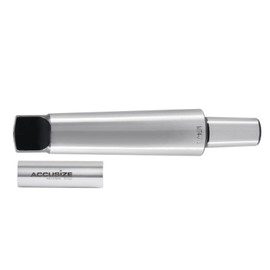 Accusize Industrial Tools 4Mt-3Jt Morse Taper Drill Chuck Arbor with Tang, Morse Taper to Jacobs Taper, 0222-0760