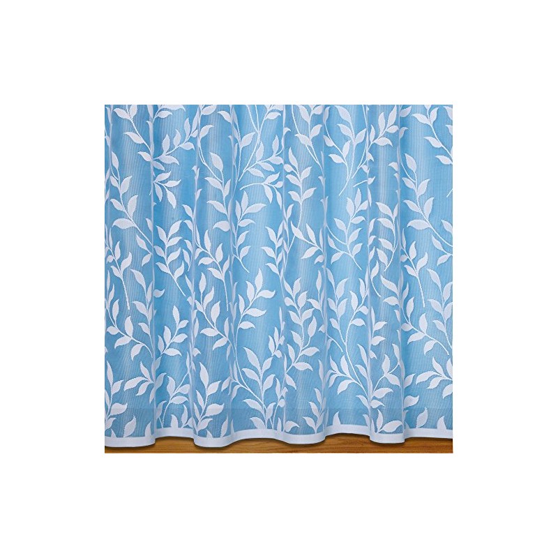 John Aird Lisa Leaf Net Curtain ~ Width Sold By