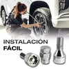 CAR+ ATB1225 Anti-Theft Locking L37 Wheel Nuts/Bolts 4-Piece Set