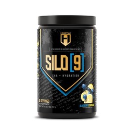 HOSSTILE Silo[9] Essential Amino Acids - 30 Servings, EAA & BCAA Powder Supplement with Electrolytes for Hydration & Muscle Support - SIZE: 30 SERVINGS, FLAVOR: ORANGE PINEAPPLE
