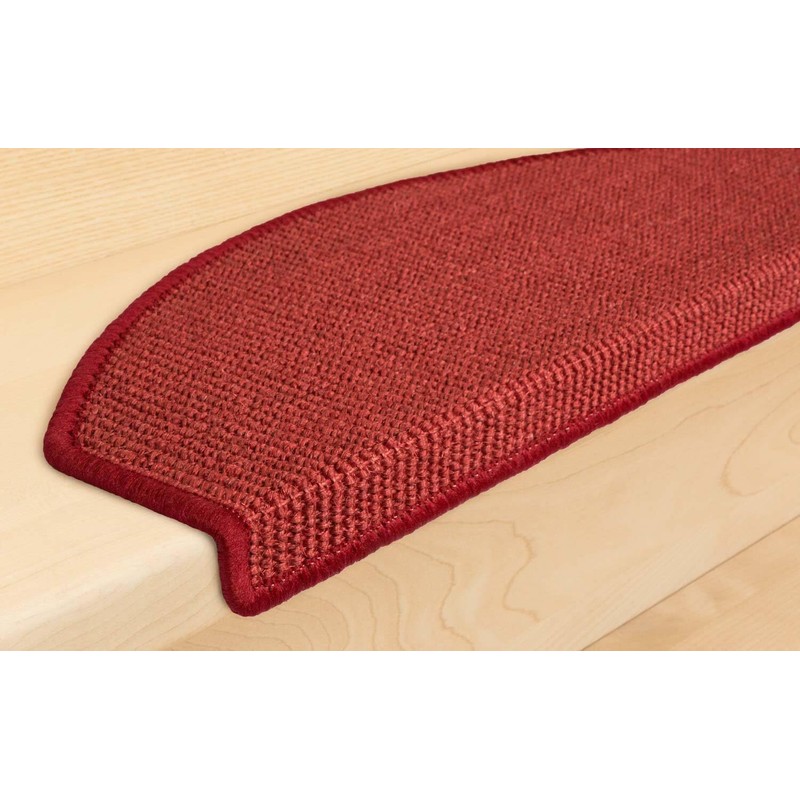 Kettelservice-Metzker® Sisal Stair Mats Semi-Circular in Various Colours Colours and