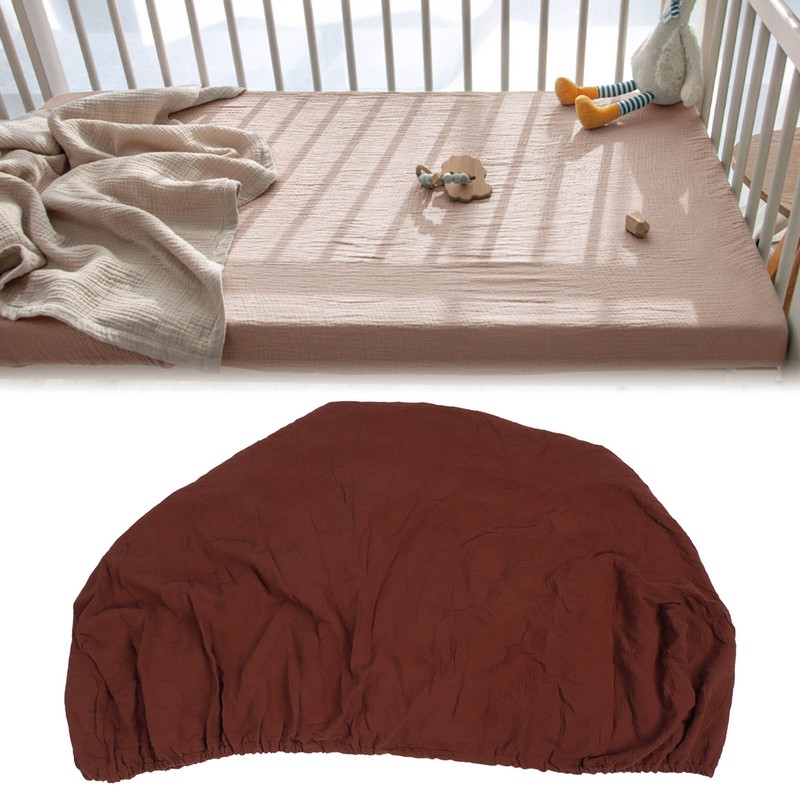 Cotton Baby Bed Sheet Soft Breathable Comfortable Baby Crib Mattress