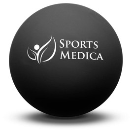 Sports Medica Lacrosse Ball for Myofascial Release - Perfect for Trigger Point Massage Therapy - Best for Neck & Shoulder Pain - Video Series & eHandbook Included