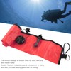 Diving Surface Marker Buoy Diver Inflatable Safety Signal Tube with