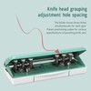 6 Hole Punch, Adjustable Paper Punch, 10 Sheet Capacity, Hole