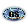 (x3) 2x3 inch Stickers | GS Gulf Shores Alabama Ocean,