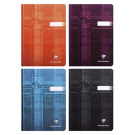 Clairefontaine Clairefontaine Clothbound 6 x 8 1/4, Blank (Colors May Vary) Pack of 5
