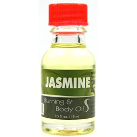 Popular Flavor Fragrance Body and Burning Oil 0.5 Oz (Jasmine)