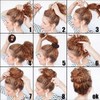 Extra Hair Donut Bun Maker for Kids, Ring Style Bun,