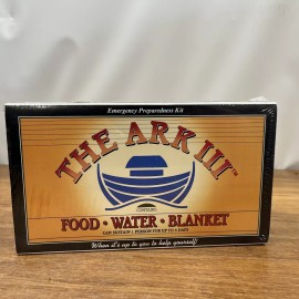 SURVIVOR INDUSTRIES THE ARK Personal Care Survival Kit - Food Water Blanket First Aid NOS Sealed Box