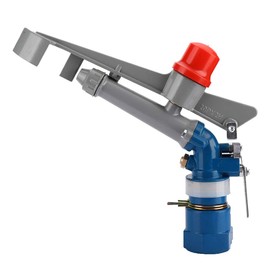 Sprinkler Head, Aluminium Alloy 1in DN25 Irrigation Sprinkler Head, Impact Garden Sprinkler Head for Farm, Orchard, Lawn, Agriculture Irrigation, Watering Accessories