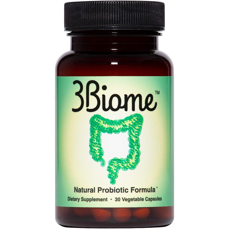 3Biome - Natural Probiotic Supplement - Non-GMO, Vegan, Gluten-Free