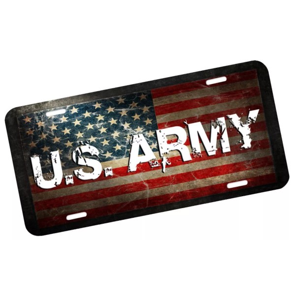 Nostalgia Decals Online U.S. Army License Plate