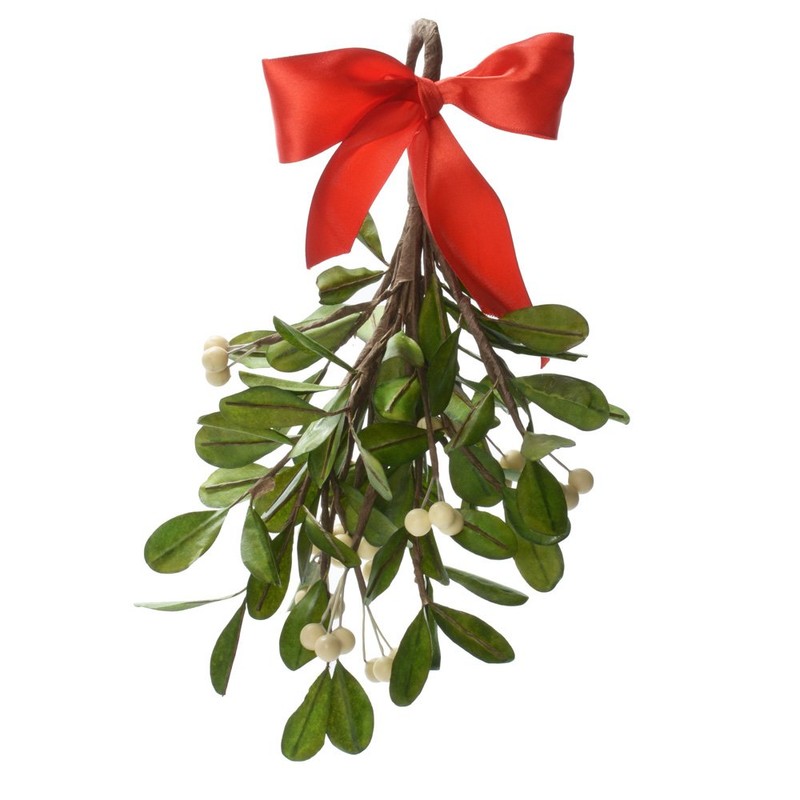 tag Christmas Hanging Mistletoe