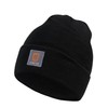 Indicode Unisex Vulcano 2-Pack Winter Hat, Knitted Beanie Hat, Off-white/black