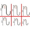 Butcher Hooks, Meat Hooks, Smoking Hooks, Wild Hooks, Stainless Steel