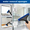 NEWISHTOOL Small Squeegee for Car Windows, Mirrors, Auto Glass, Super