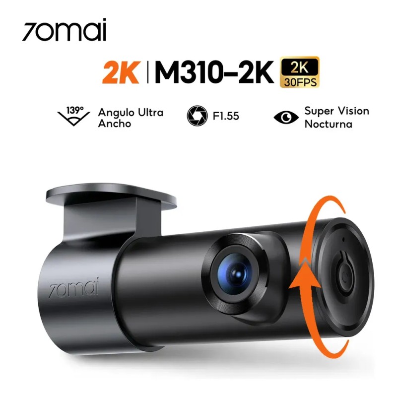 Camara Para Auto M310 2k (2560*1440) 70mai, Camara Para Automovil