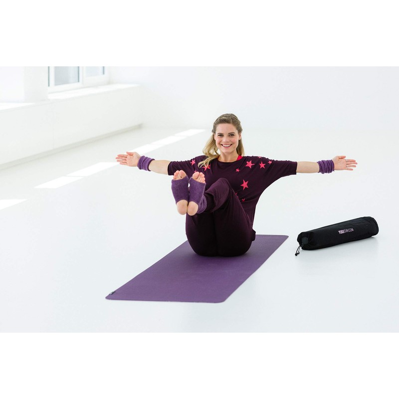 Yogistar Pumpkin Yoga Socks Apricot, Pumpkin Apricot - Wool