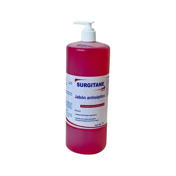 Diafra Jabon Antiseptico Surgitane Clorhexidina 4% Un Litro