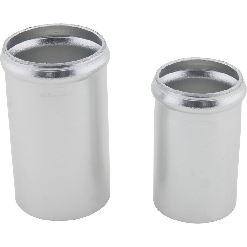 Aluminum Radiator Weld-On Inlet/Outlet Neck Kit w/Petcock