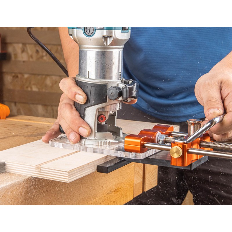 O’SKOOL Router Guide Rail Adapter with Quick-Adjust System for Arc