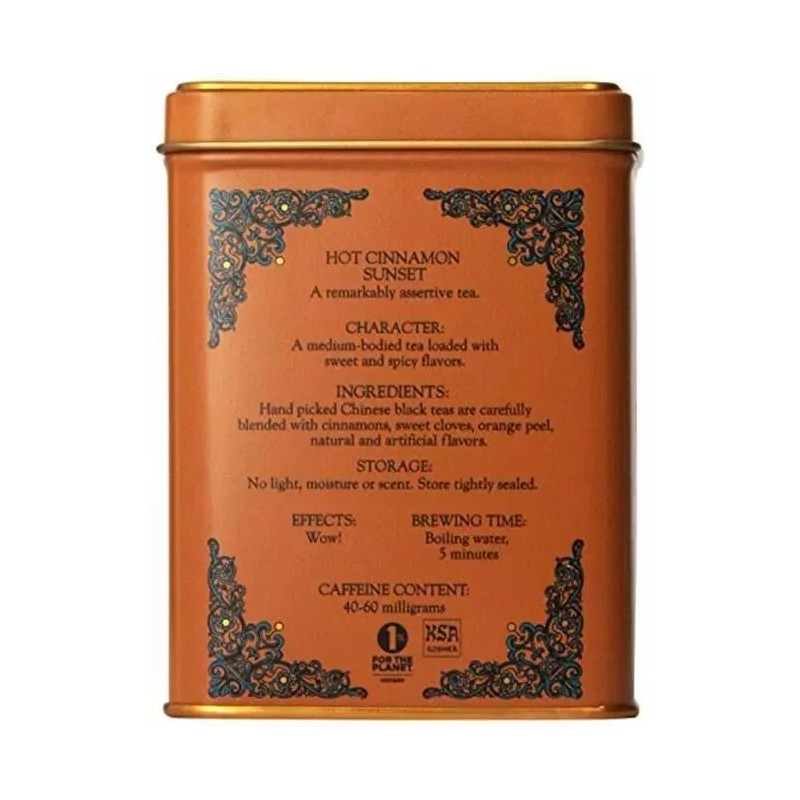 Harney & Sons Hot Cinnamon Sunset, 20 Sachets (pack of