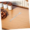 Outanaya 2pcs Stainless Steel Tasting Utensil Precision Sampling Spoon Kitchen