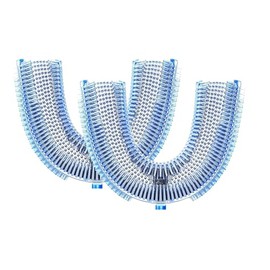 Magentak Silicone U-Shaped Brush Head Replacement for Electric Toothbrush,Food Grade Silicone Head 360 Degree Oral Teeth Cleaning for Sonic Toothbrush，Automatic Toothbrush Head Accessories for Adult