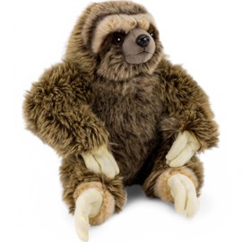 Carl Dick Sloth sitting 23cm, Plush Toy, Soft Toy, Stuffed Animal 3692