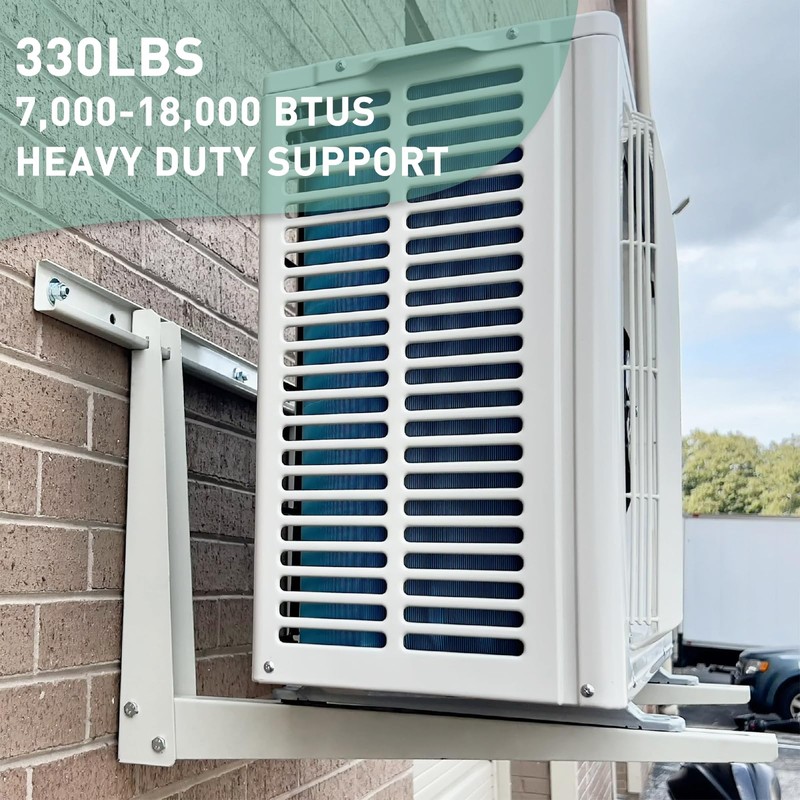 Outdoor Wall Mounting Bracket for Ductless Mini Split Air Conditioners