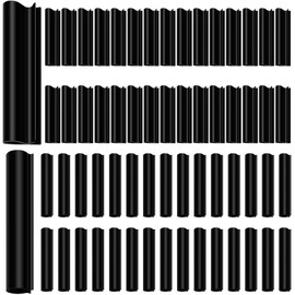 60 Pieces Pool Cover Clips, Anglecai 4.7 in 2 Shapes Winter Pool Cover Clips for Above Ground Pools Cover Clamps Black Pool Securing Cover Clip for Steel Wall Swimming Pool