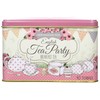 New English Teas Pink Tea Party Tea Tin with 40