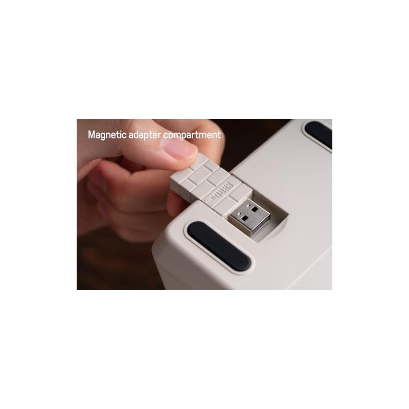 8Bitdo Numpad mecánico retro de 18 teclas, compatible con PC
