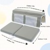 Bath Kneeler and Elbow Rest Pad Set Non Slip Quickly