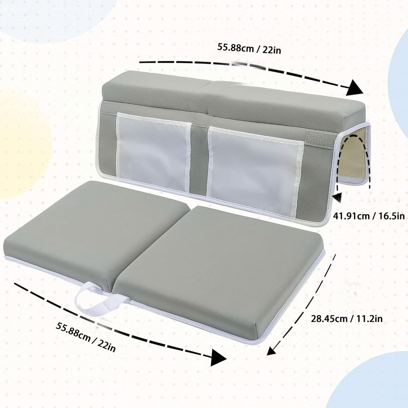 Bath Kneeler and Elbow Rest Pad Set Non Slip Quickly