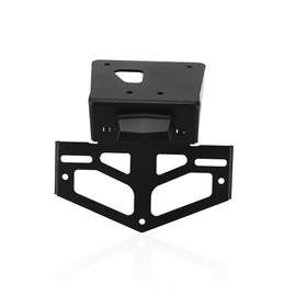 GROM MSX 125 Motorcycle Rear License Plate Tail Frame Holder Bracket with LED Light Compatible with MSX125 GROM125 2022-2023-2024