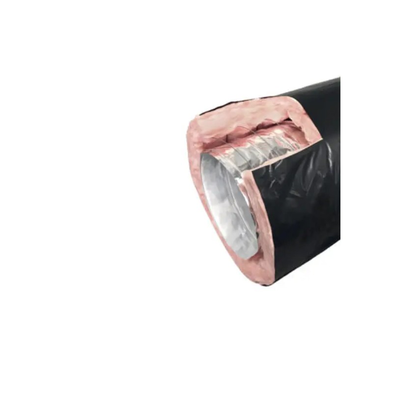 Thermaflex 10" x 25' Insulated Flexible Round Flex Duct Tube