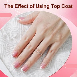 JODSONE French Tip Press On Nails - 15 Sizes Pink Short Round French Tips,Soft Gel Nail Tips False Nails Extensions Nail Art DIY(150Pcs)