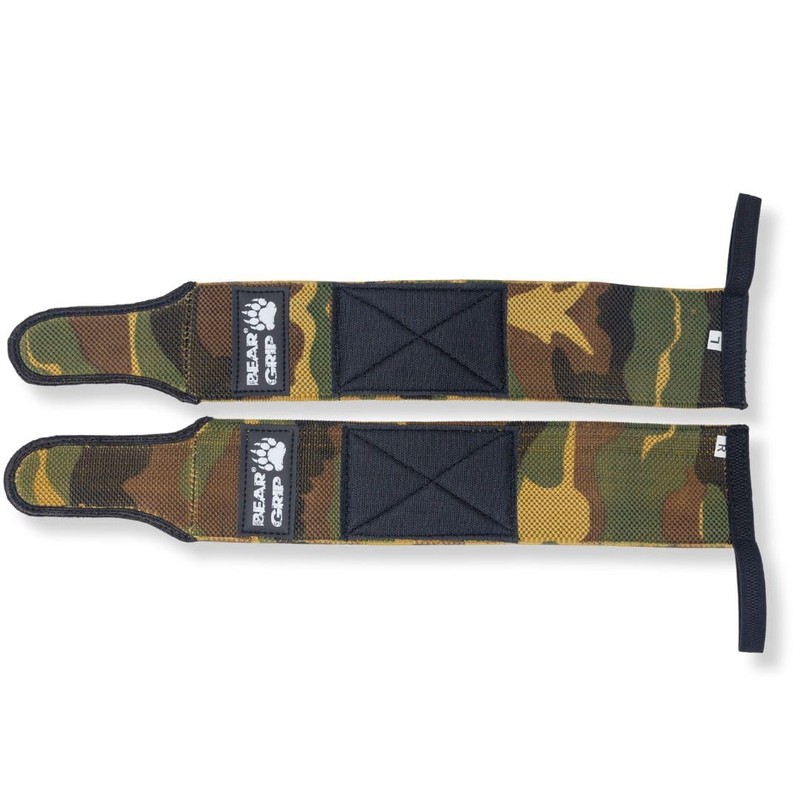BEAR GRIP - Weight lifting wrist support wraps (Sold in