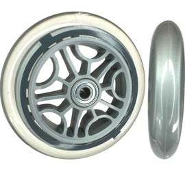 Globber 3-in-1 5-in-1 Primo Replacement Wheels Kickboard Front 120 mm Including Ball Bearings (Pack of 2)