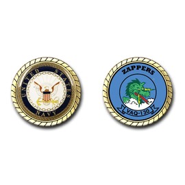 VAQ-130 Zappers US Navy Squadron Challenge Coin