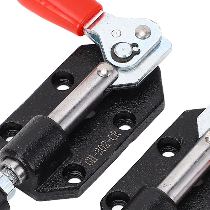 2Pcs Toggle Clamp, Quick Release Push Pull Toggle Clamp, Cast